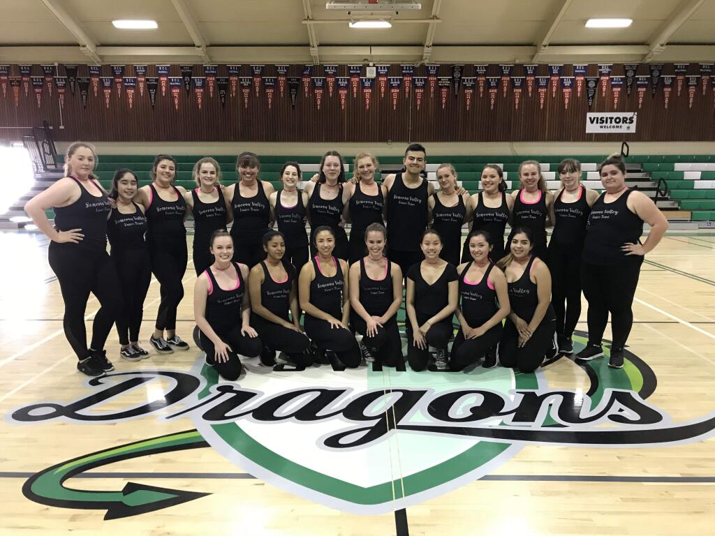 The 2018-2019 SVHS dance team.