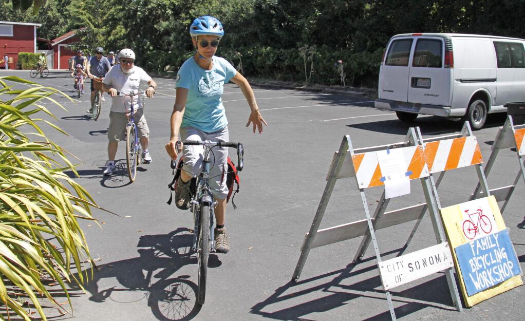 Bill Hoban/Index-Tribune file photo 2017The City of sonoma will sponsor a pair of bicycle safety classes - one on June 6 and the second on June 16.