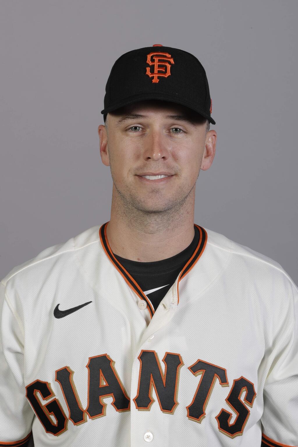 A 2020 photo of Buster Posey of the San Francisco Giants. (AP Photo/Darron Cummings)