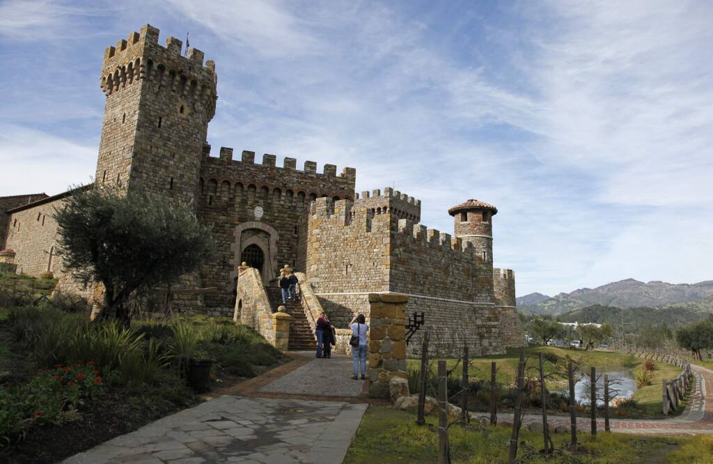 The Castello di Amorosa, a 121,000-square-foot replica of a 13th-century Tuscan castle and winery in Calistoga, received top honors in USA Today's 10 Best Reader's Choice awards as the “Best Tasting Room 2019.”