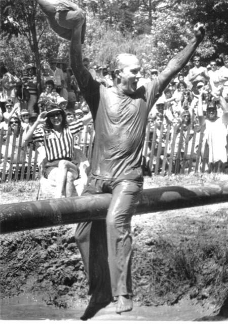 Tommy Smothers, comedian and Sonoma Valley resident, was a frequent competitor at the annual World Championship Pillow Fights held on the 4th of July in Kenwood.