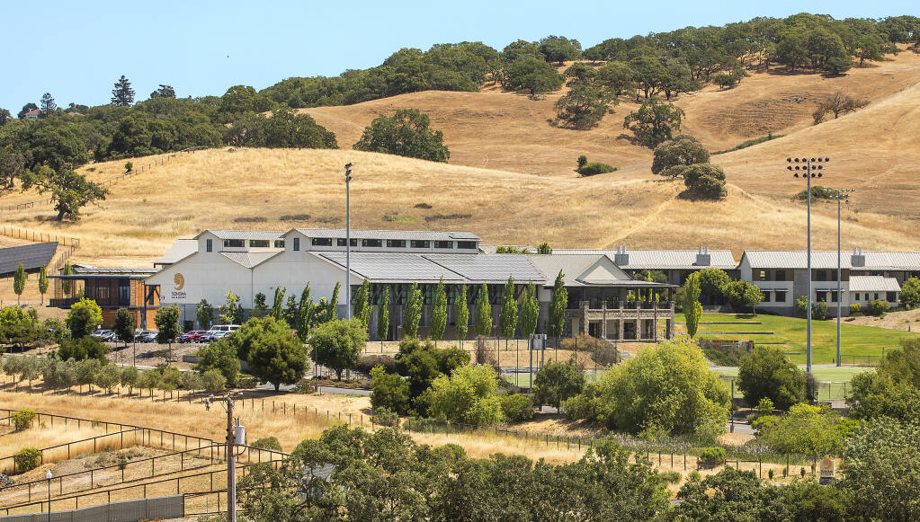 The Sonoma Academy campus in Santa Rosa. (Photo by John Burgess/The Press Democrat)