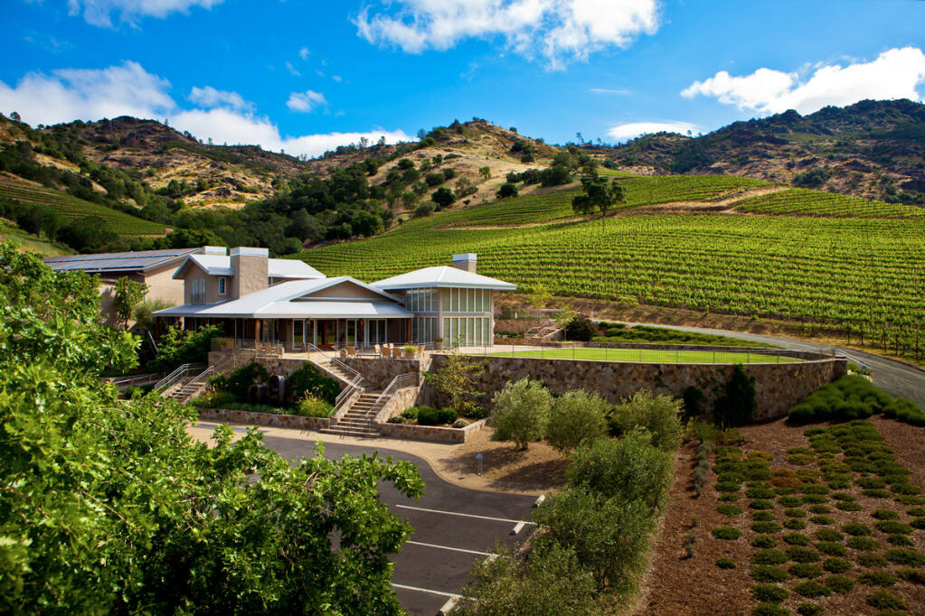 Shafer Vineyards winery property on Silverado Trail in Napa Valley (Russ Widstrand photo)
