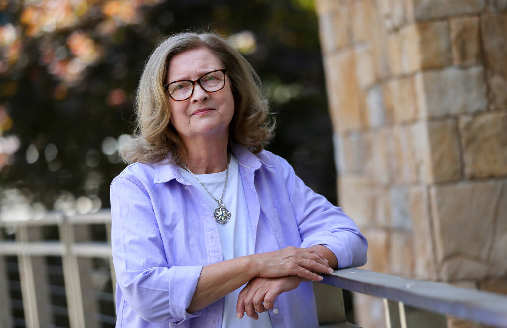 Dr. Susan Campbell teaches social studies methods at Sonoma State University, and is a former floor broker at the Pacific Coast Stock Exchange.   (Christopher Chung/ The Press Democrat)