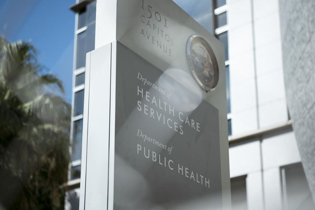 The Department of Health Care Services headquarters in Sacramento on Sept. 15, 2022. Photo by Rahul Lal, CalMatters