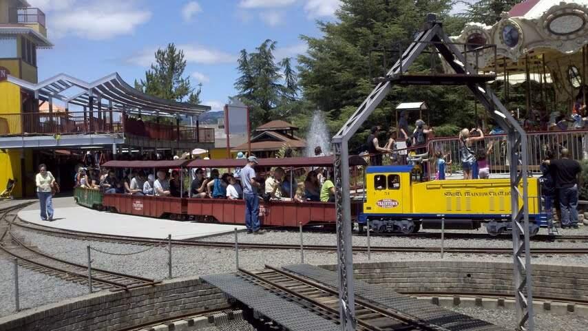 Until SMART opens its tracks, the only passenger rail available in the Sonoma Valley is the Locomotion Scrambler ride at TrainTown.