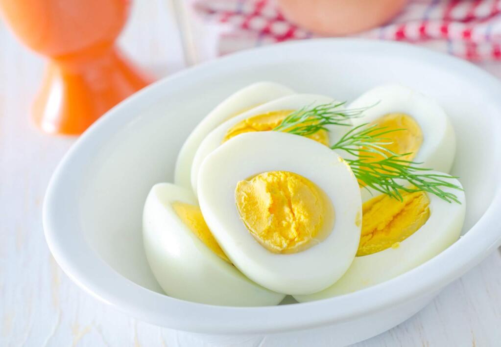 When you are cooking hard-boiled eggs, remember: Easy does it.