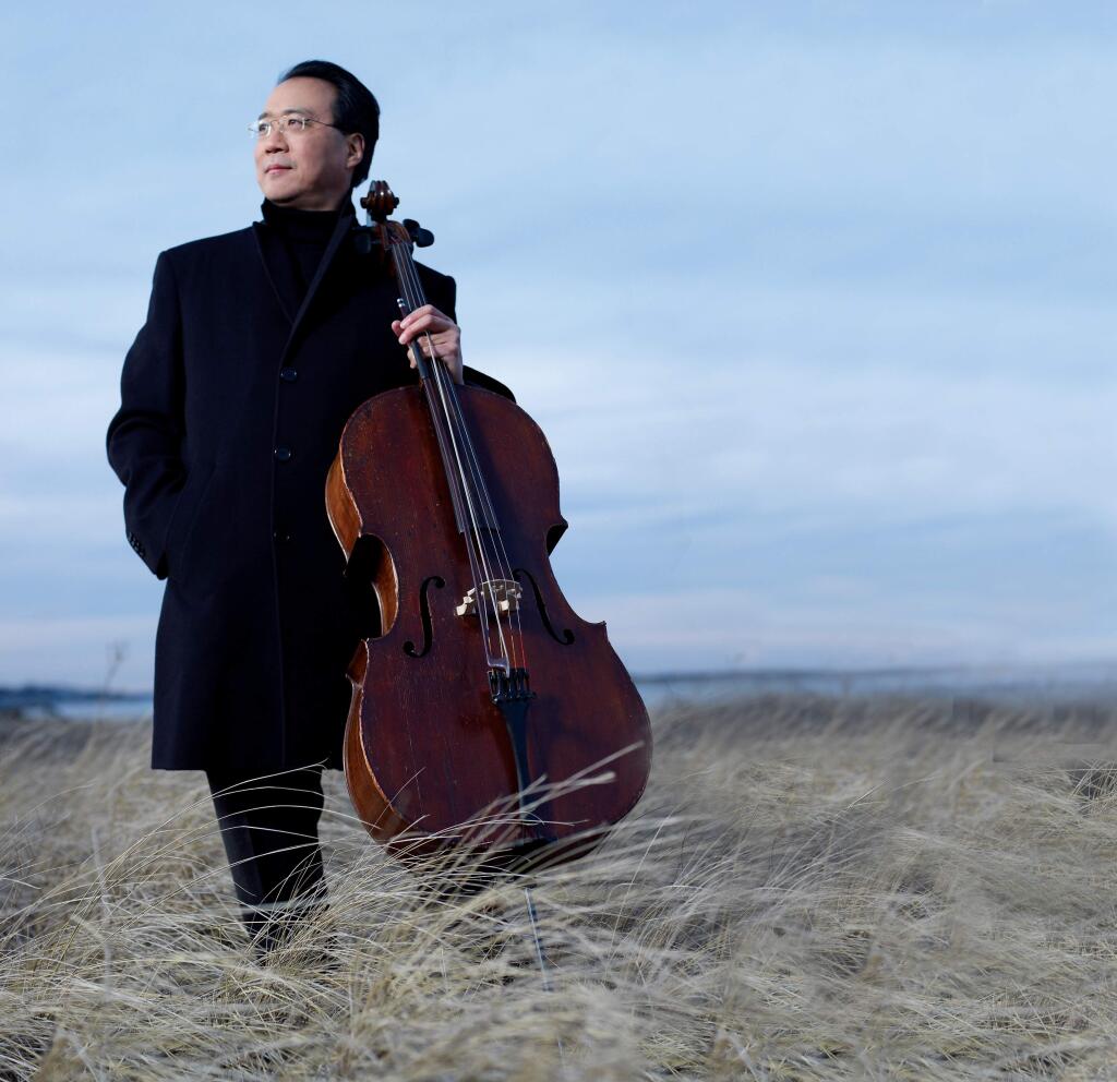 Yo-Yo Ma performs a solo all-Bach program from the multifaceted cellist whose career is a testament to the continual search for new ways to communicate with audiences. (MICHAEL O'NEILL)