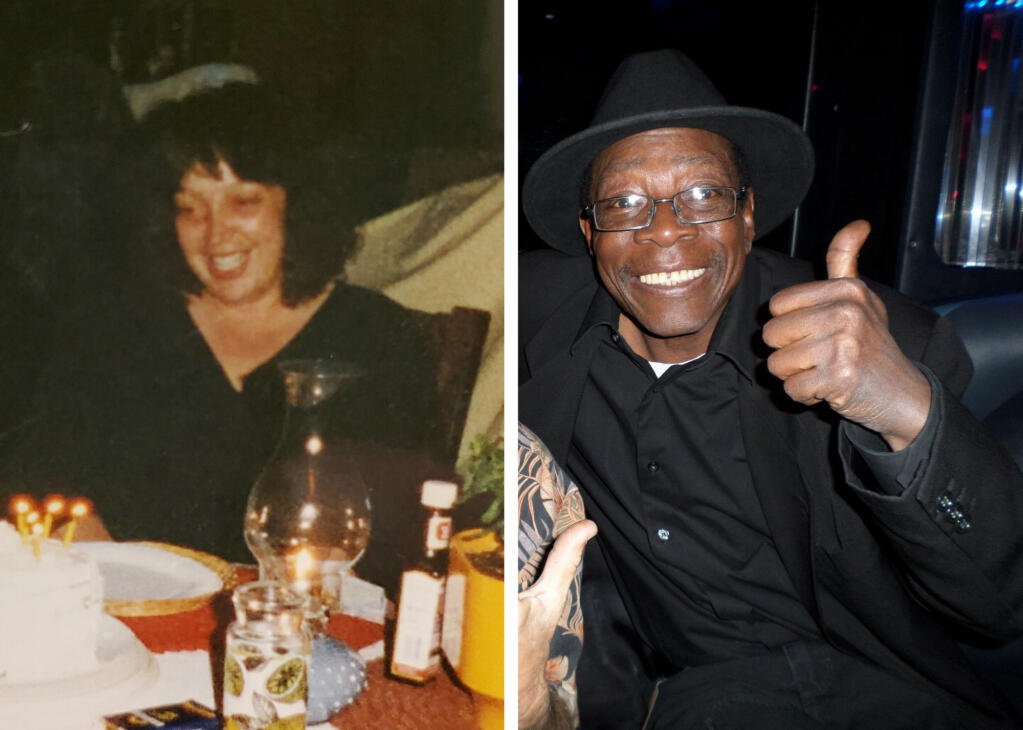 Deborah Abata, left, and Alvin Ray Minniefield. (Sheila Nordgren and John Jackson)