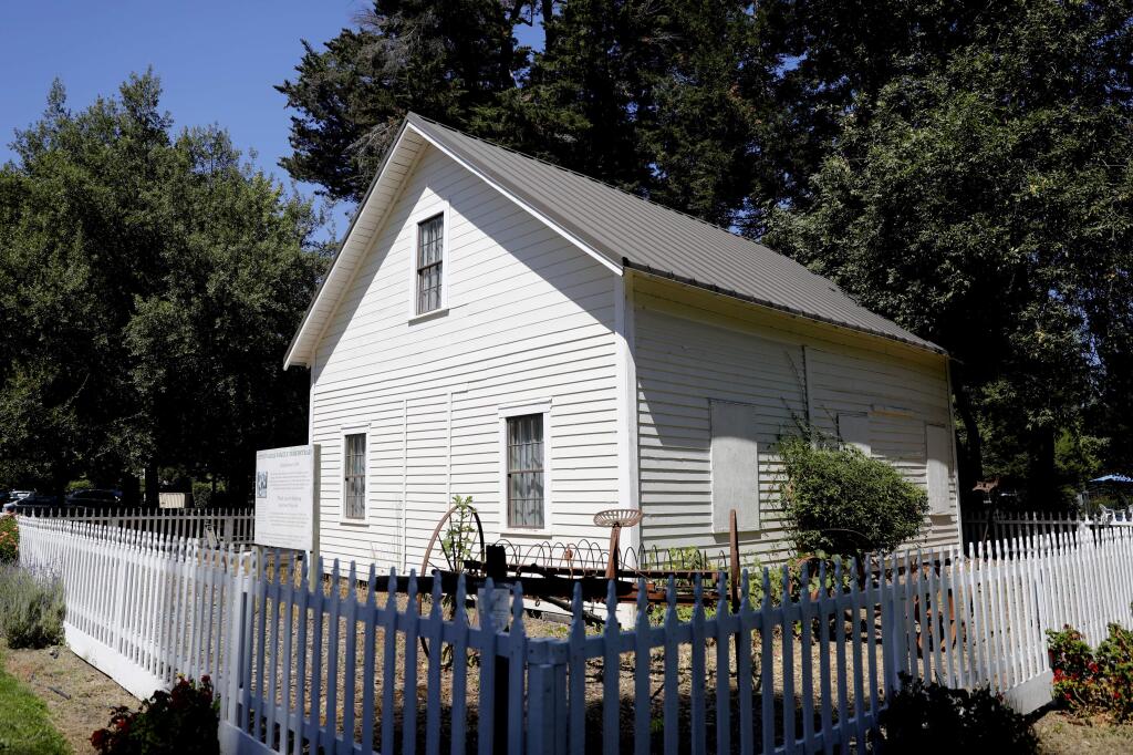 The Cunningham family homestead built circa 1847-48 in Windsor on Wednesday, September 5, 2018. (Beth Schlanker/ The Press Democrat)