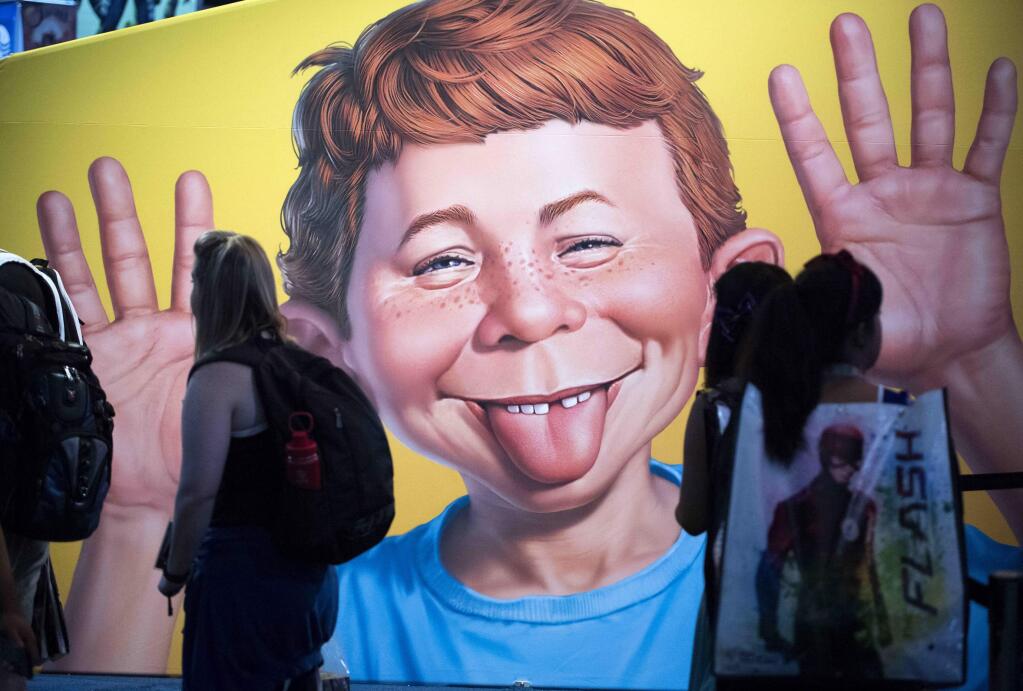 Mad magazine, once a tuchstone of adolescent male humor, will cease publishing new material. (KEVIN SULLIVAN / Orange County Register)