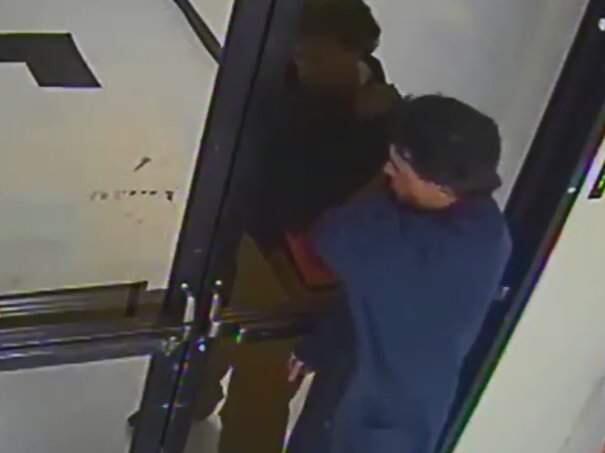 A screen grab from surveillance video showing the man suspected in two Petaluma burglaries. (PETALUMA POLICE DEPARTMENT)