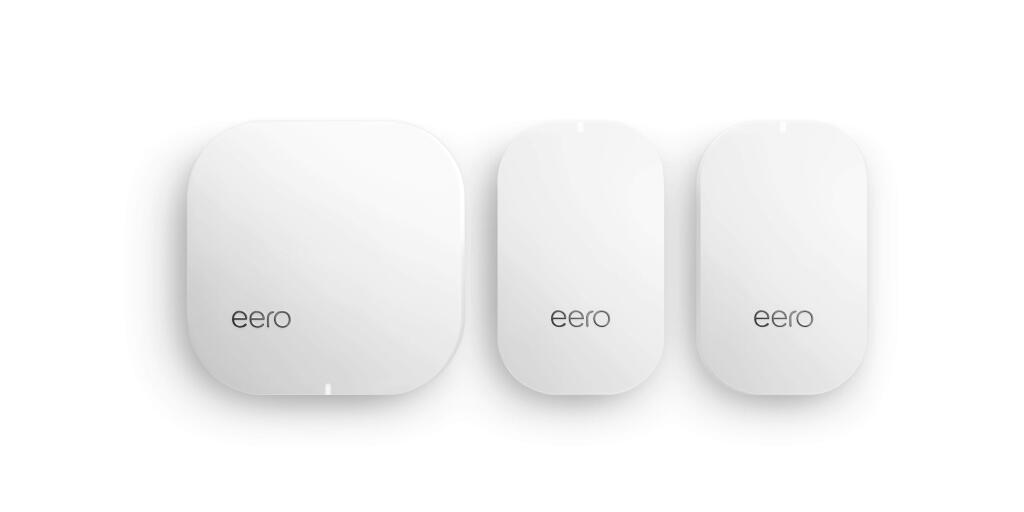 The Eero home Wi-Fi system. (EERO)