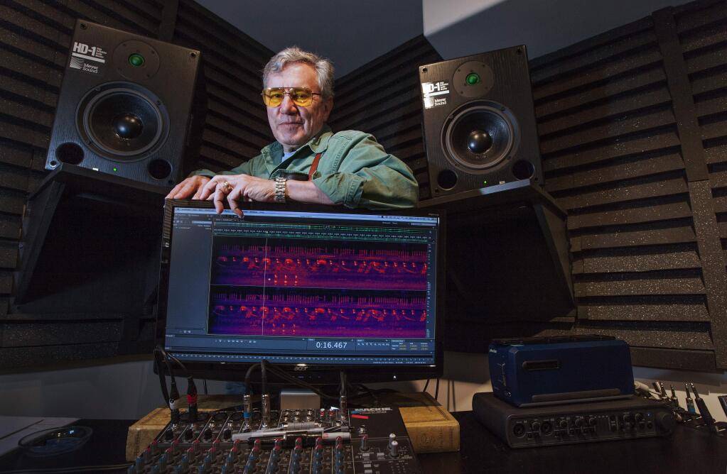 Robbi Pengelly/Index-TribuneAudio engineer Bernie Krause has been recording nature sounds for decades. A ballet, based on his recordings, will be performed Friday in San Francisco.