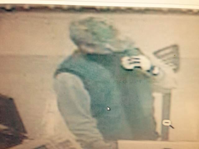 Police are looking for this suspect who robbed the pharmacy at the Lucky's Supermarket at 939 Lakeville St. on March 25.