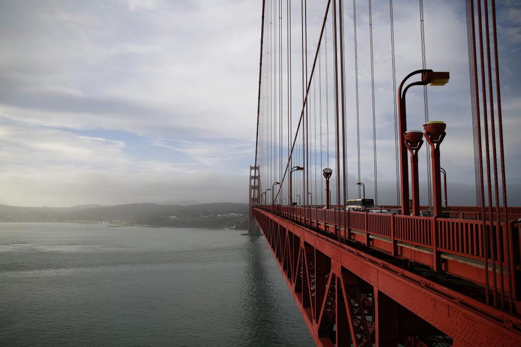 The Golden Gate Bridge in San Francisco, March 14, 2014. (Ramin Rahimian/The New York Times)