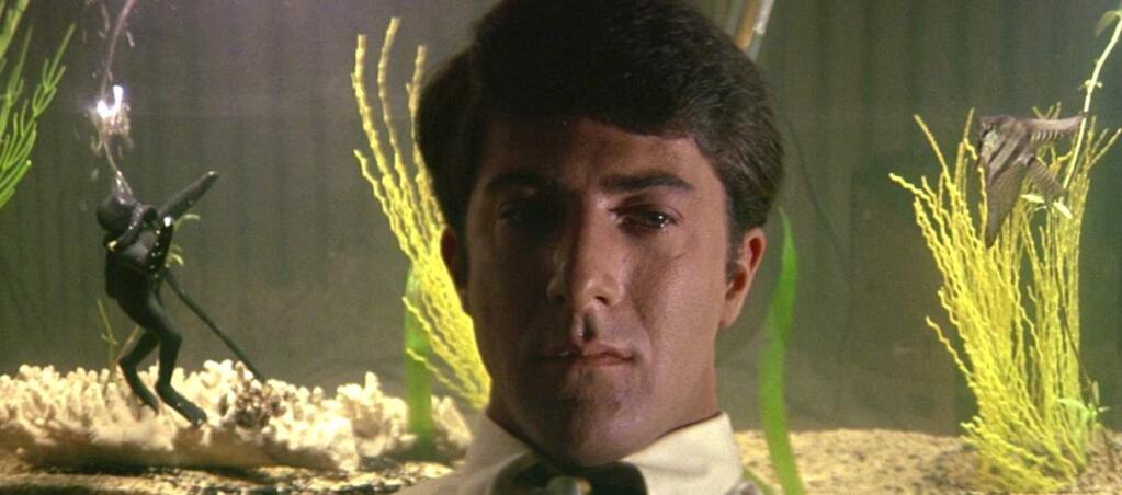Dustin Hoffman stars in 'The Graduate,' next up in the Vintage Film Series at the Sebastiani Theatre.