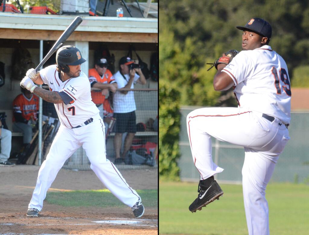 The Sonoma Stompers have resigned two stars from previous years, designated hitter Joel Carranza and pticher Mike Jackson Jr. The Stompers season starts June 3 in Vallejo, and their first home game in June 13.