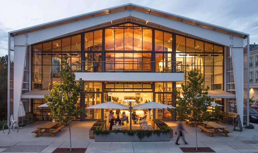 Winner of a 2014 James Beard Award for restaurant design, Shed is a 'modern grange' market, café, and community gathering space in Healdsburg designed to bring people closer to the way food is grown, prepared and shared. (PRESS DEMOCRAT) March 13, 2018