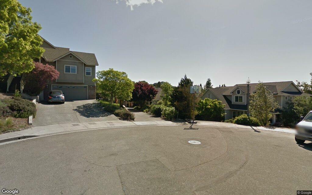258 Lorraine Court, Healdsburg, CA (Google Street View)