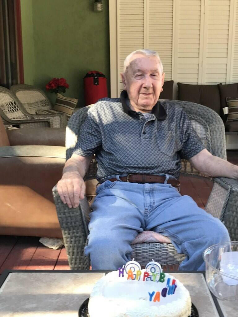 Irving Gifford de Santa Rosa cumplió 99 años de edad en junio. (Foto: Adele Walker)
