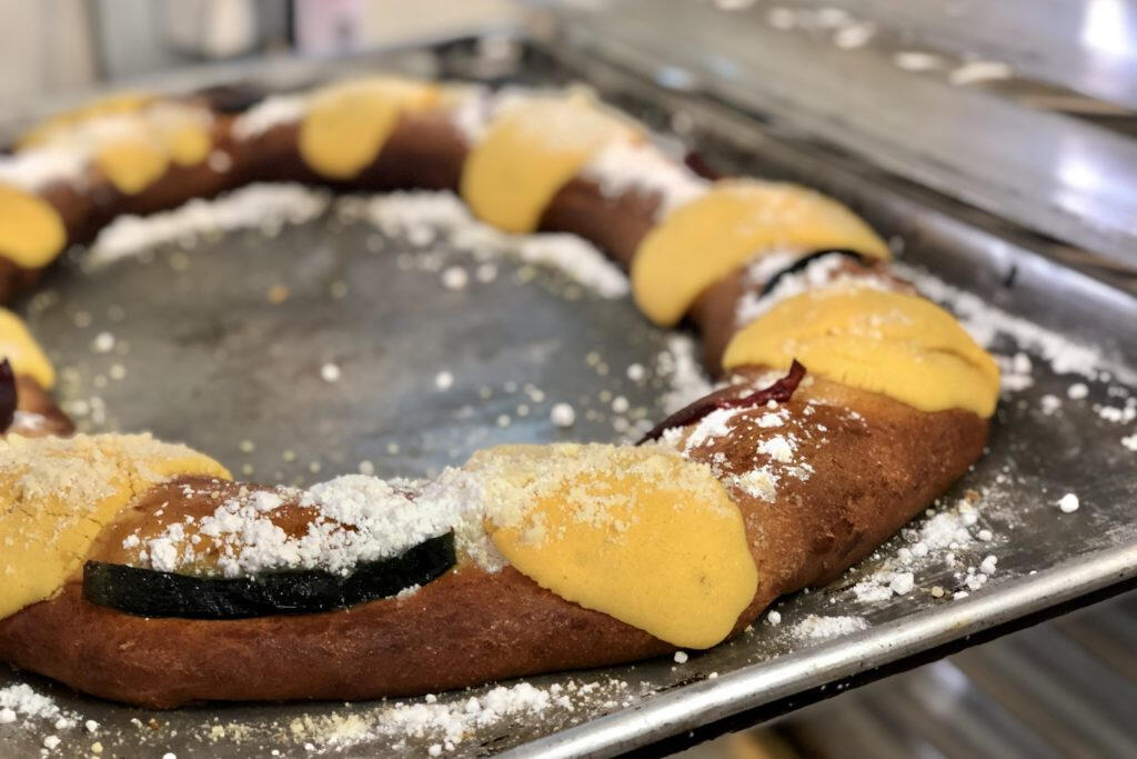 Rosca de Reyes en la Reyna Bakery, al noroeste de la ciudad de Santa Rosa. Ricardo Ibarra / La Prensa Sonoma