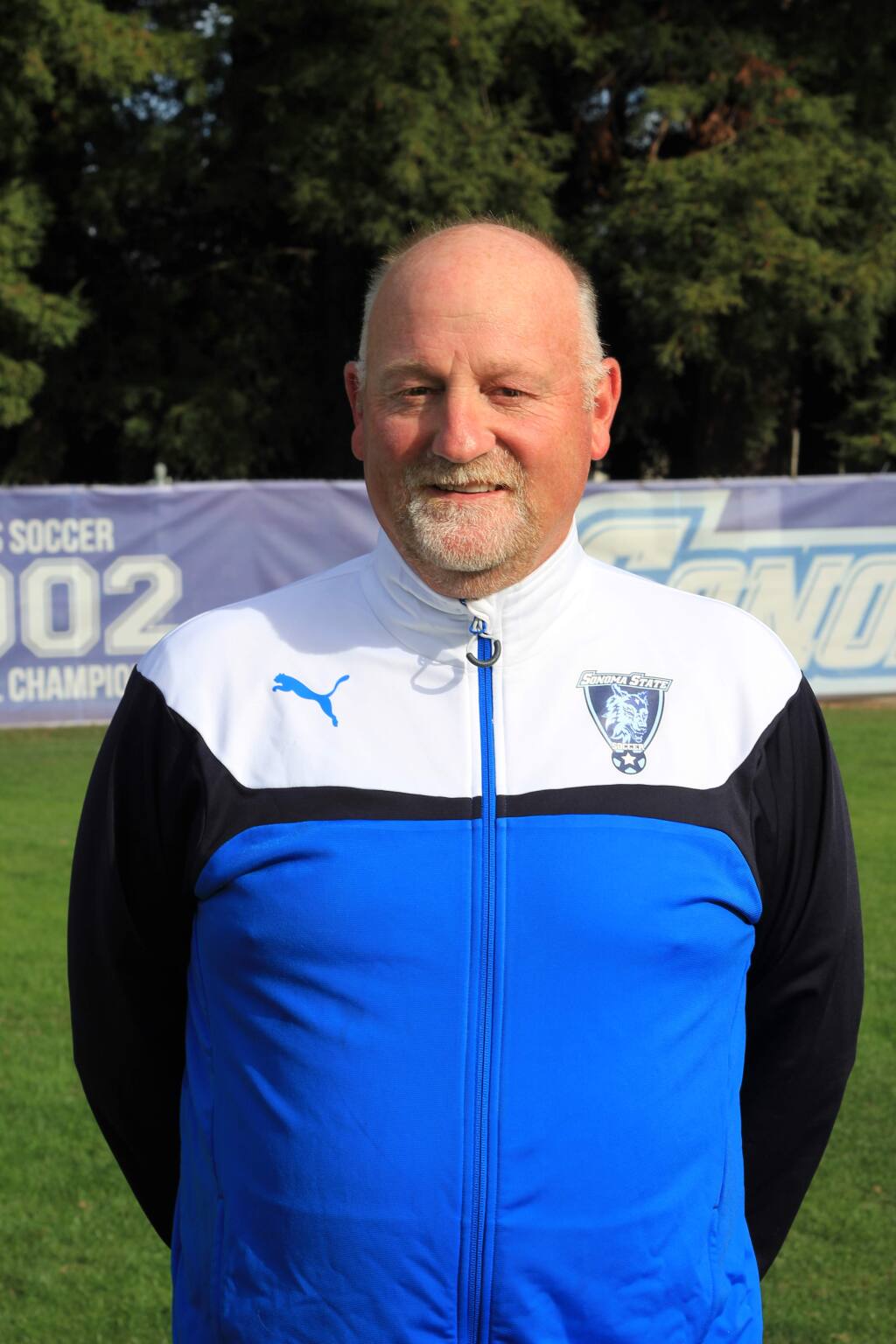 Sonoma State University men's soccer coach Marcus Ziemer.