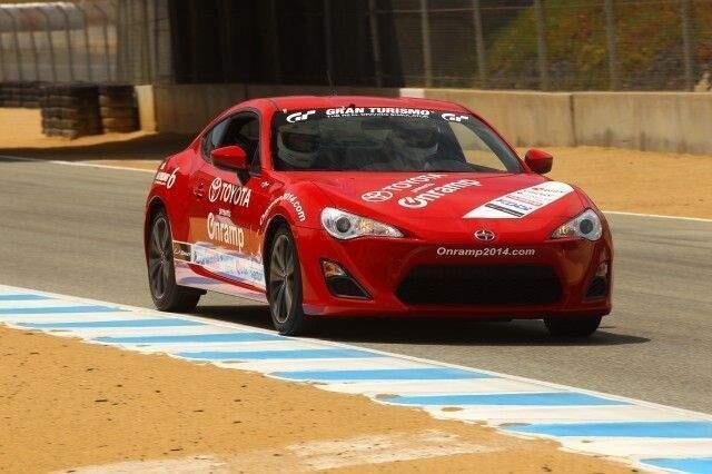 Toyota held an Onramp event at Mazda Raceway Laguna Seca in Monterey in 2014. (Cars Technica)