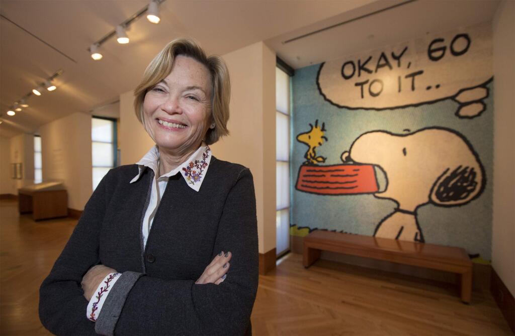 Kate Eilertsen, formerly the executive director of the SonomaValley Museum of Art, is now the exhibitions curator at the Charles M. Schulz Museum in Santa Rosa. (Photo by Robbi Pengelly/Index-Tribune)