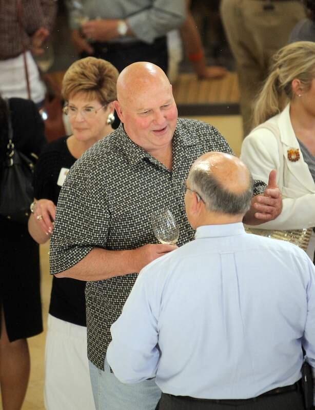 Former Sonoma County Supervisor Eric Koenigshofer attended the kick-off fundraiser for District Attorney Jill Ravitch at the Kendall Jackson Wine Center in Santa Rosa on Thursday night, June 13, 2013. (John Burgess/The Press Democrat)