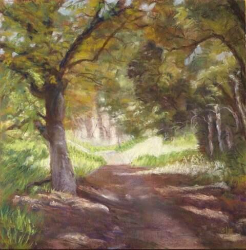 Shonnie Browns 'Badger Park River Walk,' is also in the art show.