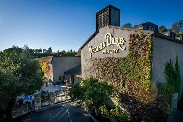 Virginia Dare Winery brands, located in located in Geyserville in Sonoma County, among the Coppola assets acquired by Napa-based Delicato.