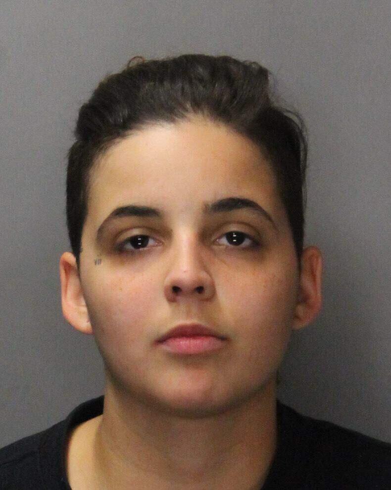 This photo provided by the Sacramento County Sheriff's Department shows Valerie Curbelo. Officials said Monday, Dec. 11, 2017, that Curbelo has been arrested after trying to smoke on a Southwest flight from Portland to Sacramento, then shouting she was going to kill everyone on the plane. (Sacramento County Sheriff's Department via AP)