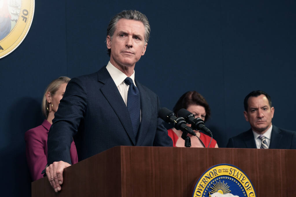 A number of bills with impact on employers are awaiting Gov. Gavin Newsom’s signature or veto. Photo by Rich Pedroncelli, AP Photo