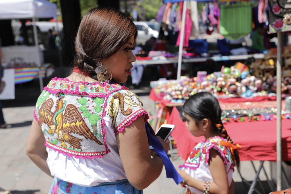 Celebración cultural ‘Oaxaca in the Wine Country’ este domingo en Old Courthouse Square de Santa Rosa. Ricardo Ibarra / La Prensa Sonoma