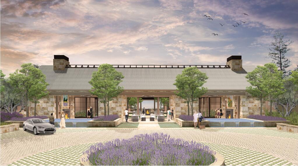 Rendering of the Resort at Country Valley Inn. (Muelrath Public Affairs)