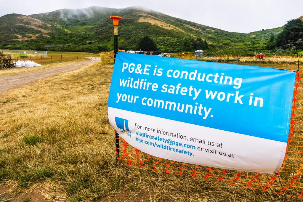 PG&E is preparing for fire season and urging its customers to do the same.