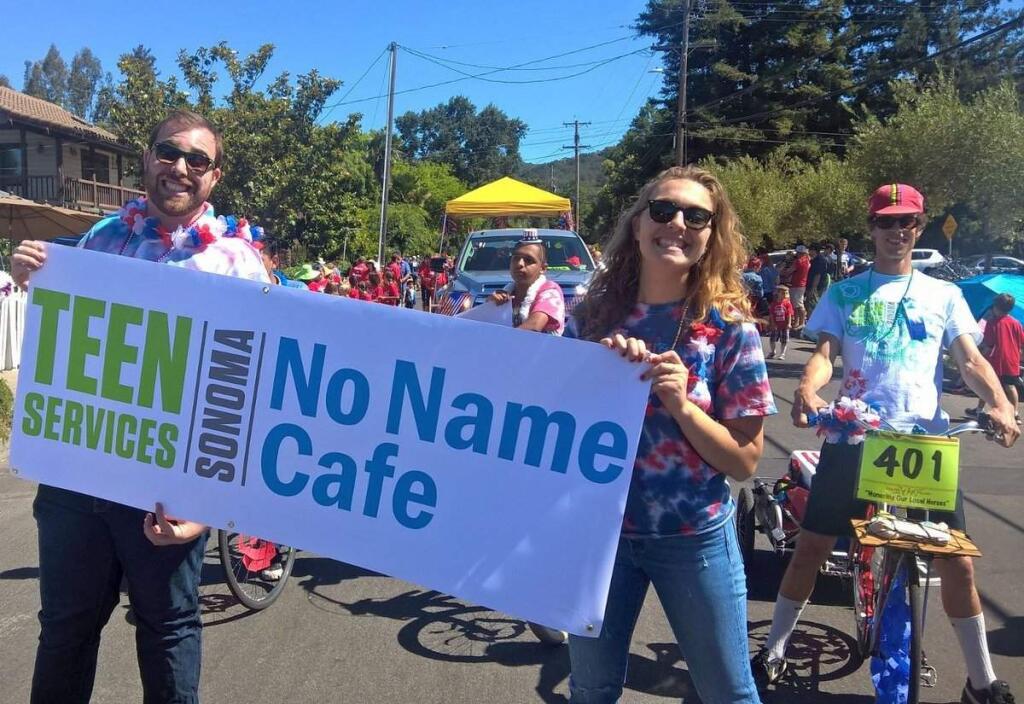 The No Name Cafe is one of several Teen Services micro-businesses.