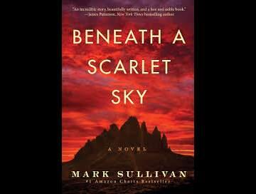 “Beneath A Scarlet Sky” is the Amazon bestselling historical novel that author Mark Sullivan based on the extraordinary life during World War II of an Italian teenager, Pino Lella. (Amazon)