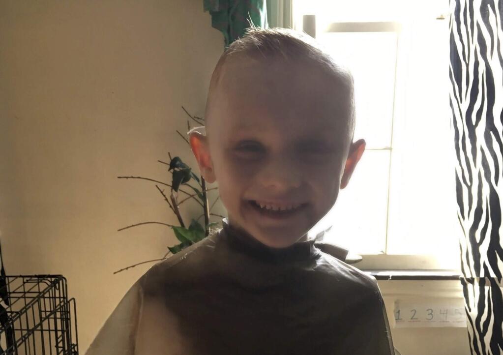 This undated photo provided by the Crystal Lake, Illinois Police Department shows Andrew 'AJ' Freund. Crystal Lake police say the missing boy's Freund's parents last saw him about 9 p.m. Wednesday April 17, 2019. Police say Andrew's parents reported him missing when they woke up Thursday and couldn't find him in their home. Police in the Chicago suburb of Crystal Lake say an FBI team that specializes in missing children is helping them search for the 5-year-old boy. (Crystal Lake Police Department via AP)