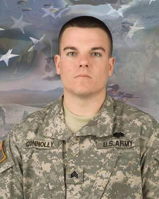 Sgt. Ryan James Connolly, 24, died in Khogyani, Afghanistan, June 24, 2008, of wounds suffered when his vehicle hit a suspected land mine.