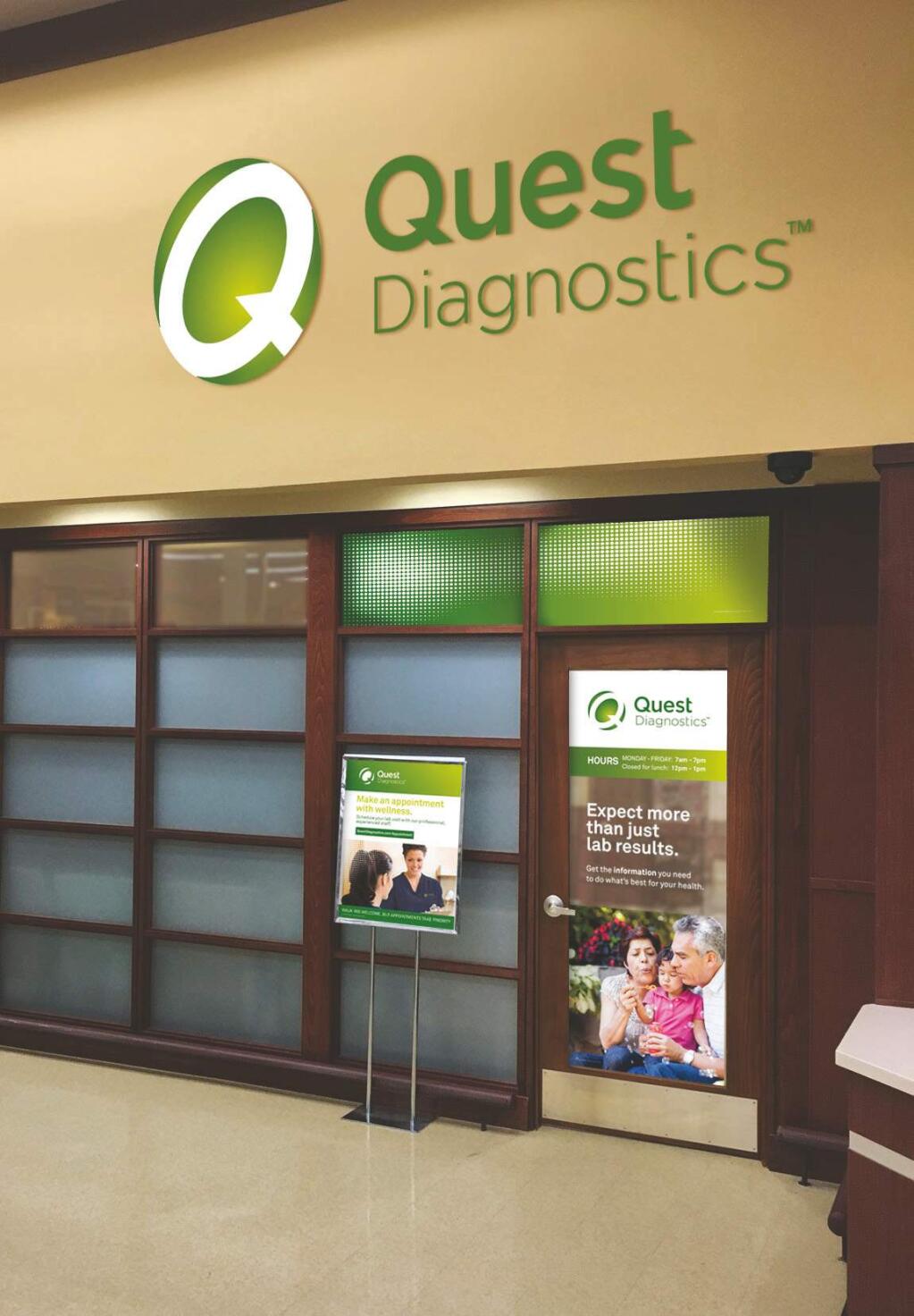 Quest Diagnostics opened a lab inside a Safeway store in San Rafael in 2016. (QUEST DIAGNOSTICS)