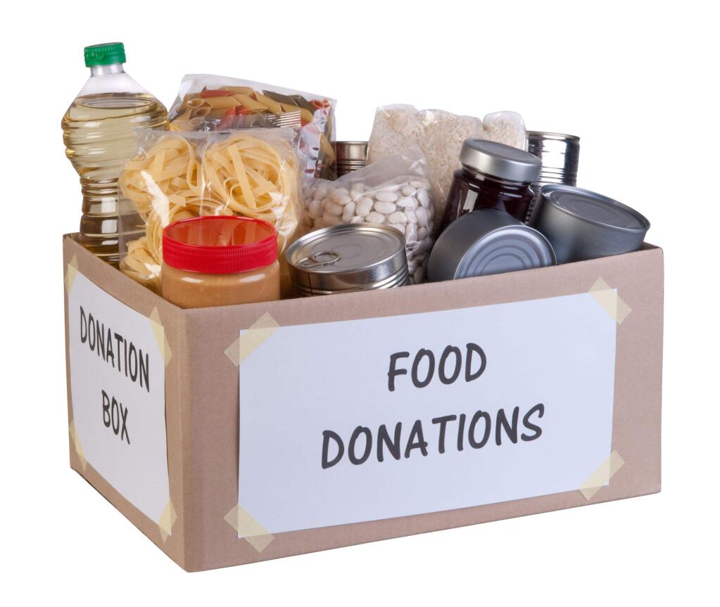 FOOD FOR FINES - Bring food to Library, erase your overdue book fines.