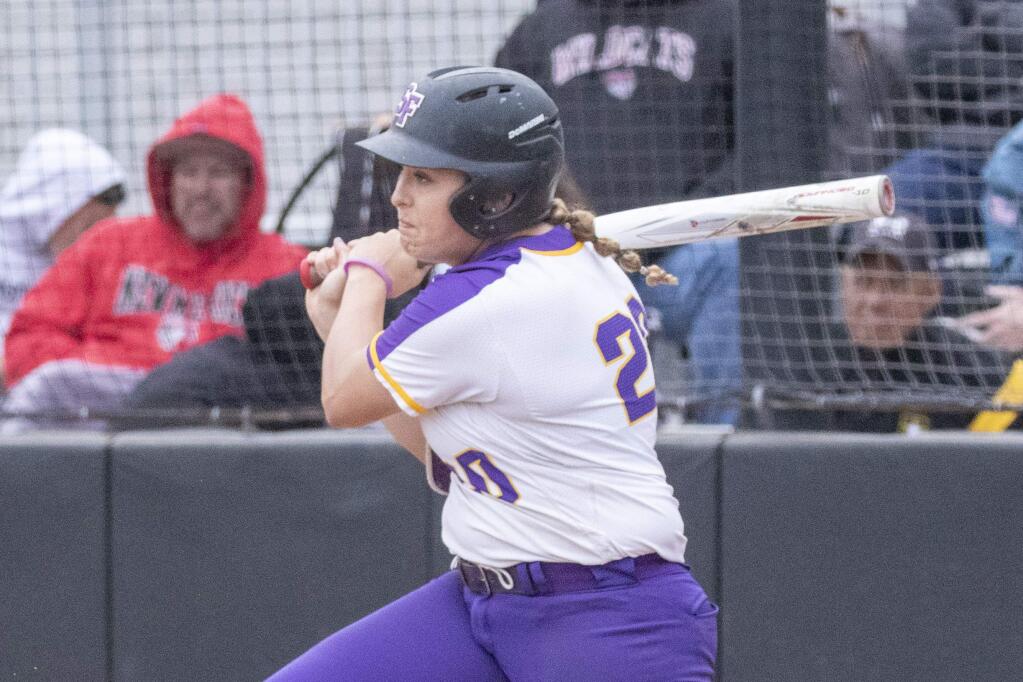 Katie Rohrer, who played softball at Rancho Cotate before taking her bat to San Francisco State, is one of many college seniors who play a spring sport and had their seasons cut short by the coronavirus. They are wondering when or if they will ever play again at a high level. (Brandon Davis / San Francisco State Athletics)