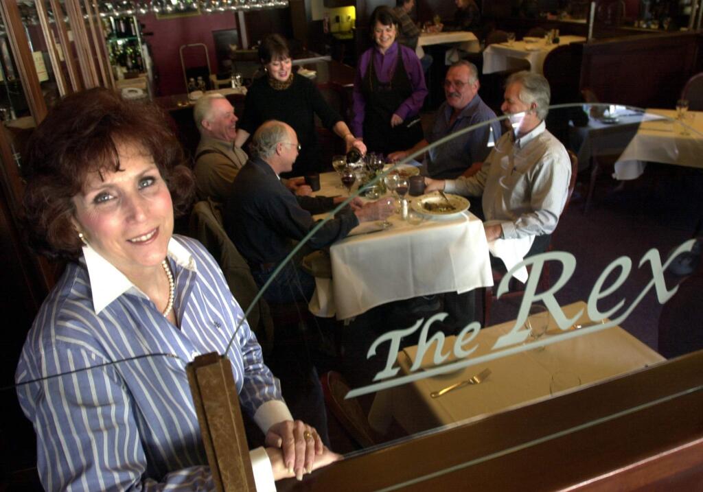 The Catelli family closed the Geyserville restaurant in 1986. A Healdsburg location sprung up and thrived until 2004 when Susan Hampton, former co-owner of Catelli's The Rex, decided to retire. (Crista Jeremiason/ The Press Democrat)