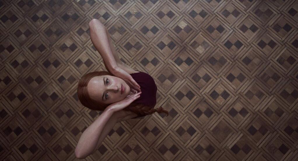 A darkness swirls at the center of a world-renowned dance company, one that will engulf the troupes artistic director (Tilda Swinton), an ambitious young dancer Dakota (Johnson, pictured), and a grieving psychotherapist named Dr. Jozef Klemperer in the horror mystery 'Suspiria.' Some will succumb to the nightmare. Others will finally wake up. (Amazon Studios)