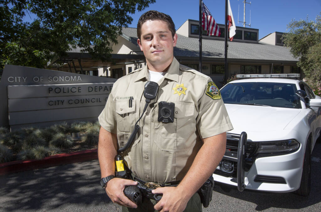 Deputy Robert Woodworth is SVHS class of 2013. (Photo by Robbi Pengelly/Index-Tribune)