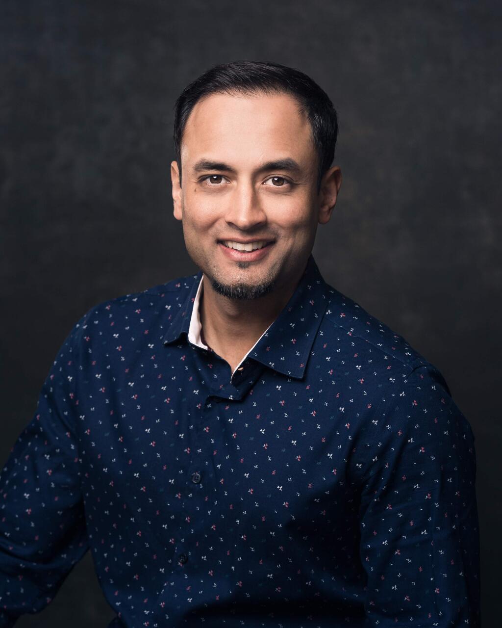Ashish Patel, 37, owner of Olea Hotel in Glen Ellen in Sonoma Valley, is one of North Bay Business Journal's Forty Under 40 notable young professionals for 2019. (PROVIDED PHOTO)