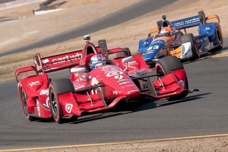 Mike Finnegan/Special to the Index-TribuneScott Dixon is one of the 21 drivers who will be running test sessions Thursday, Sept. 8, at Sonoma Raceway. The test sessions are open to the public and are freed.