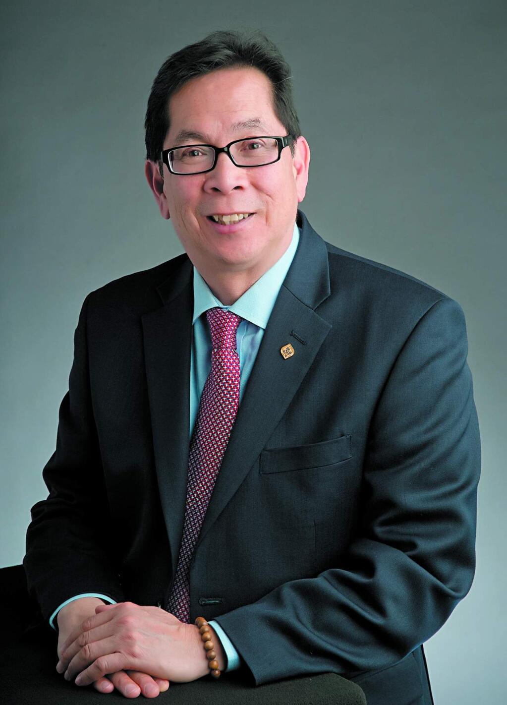 Frank Chong, Ph.D., president and superintendent of Santa Rosa Junior College